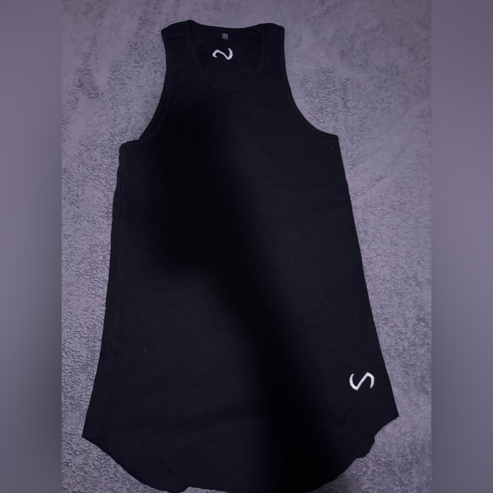TLG Black stretch Tank Top